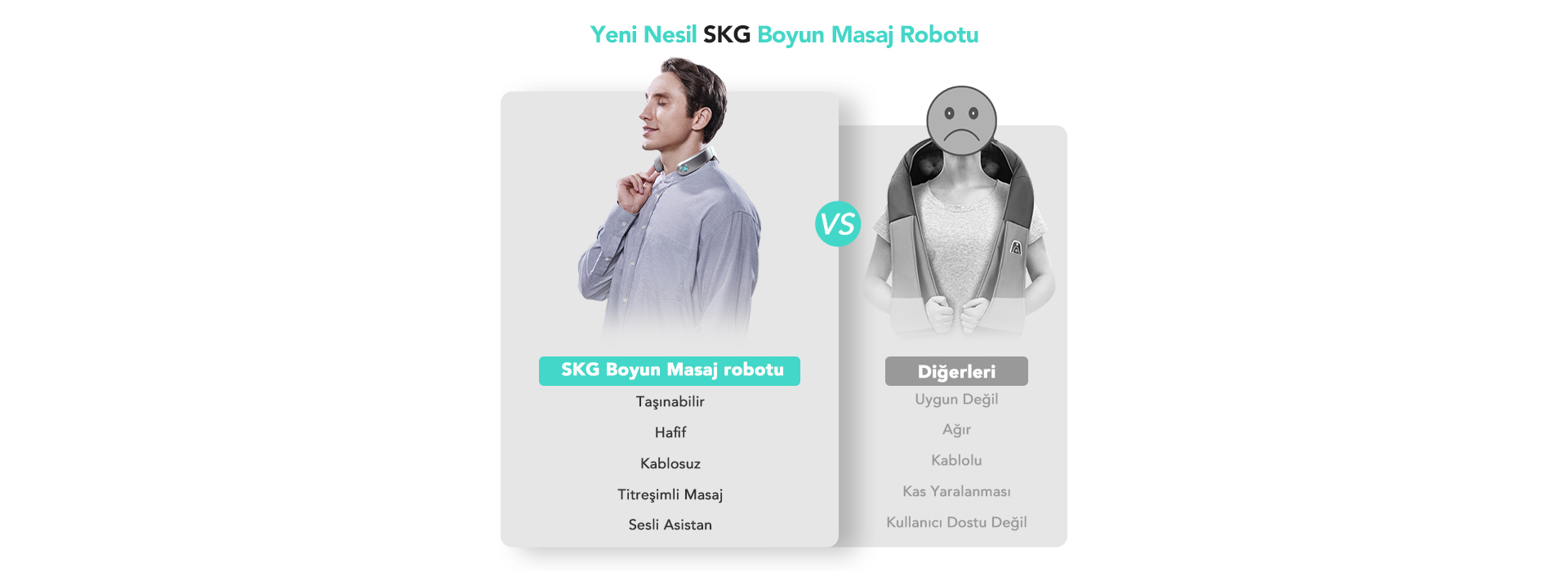 SKG G7 Pro Masaj Robotu Görsel 7