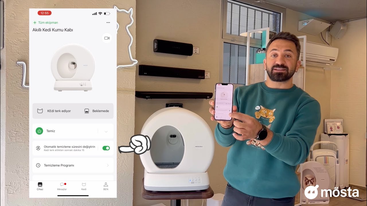 UBTECH C10 Pro+ Akıllı Kedi Tuvaleti Otomatik Temizleme Modu Nasıl Aktif Edilir? | Kolay ve Hızlı!