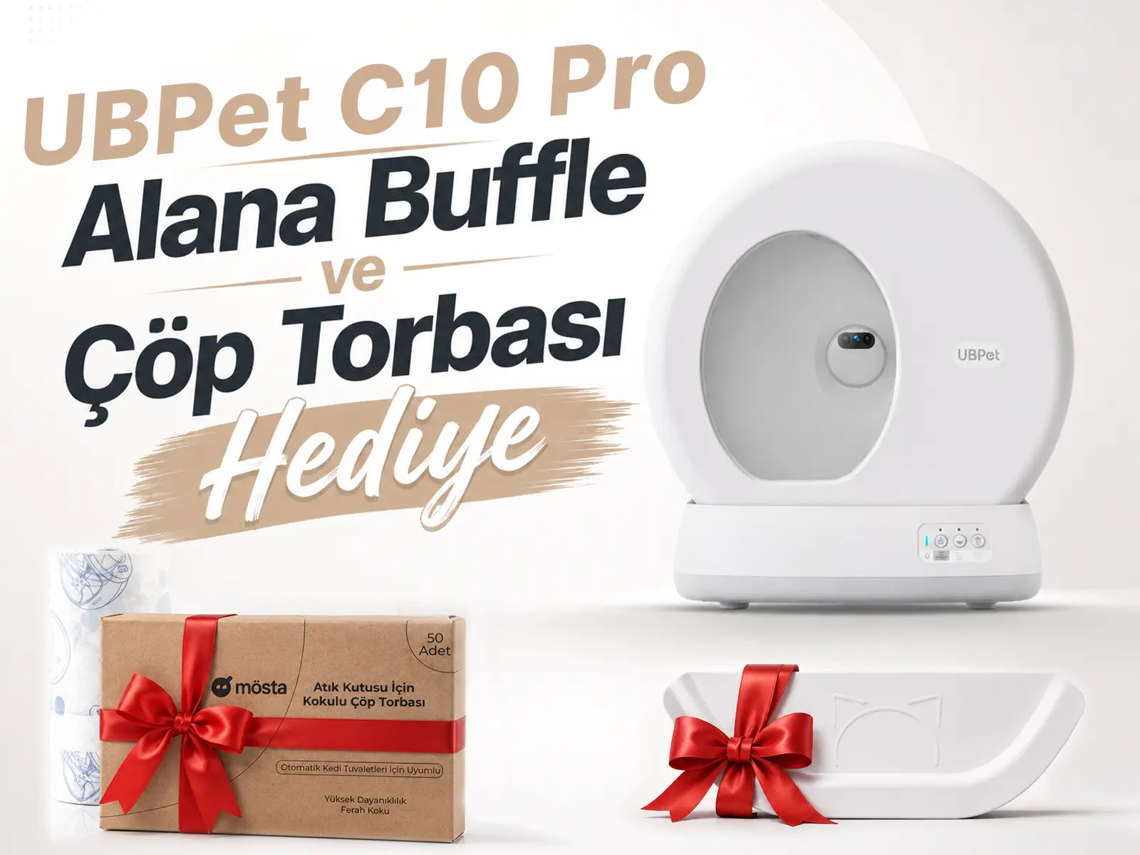 UbPet c10 pro hediyeler